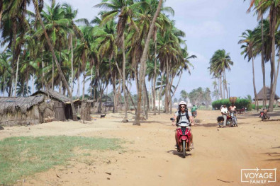 parcourir le Bénin en Zem avec Double Sens